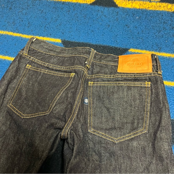 Kiriko Raw Selvedge Japanese Denim Jeans (30 x 27) (Made in USA 🇺🇸) 🇯🇵 - Picture 5 of 14